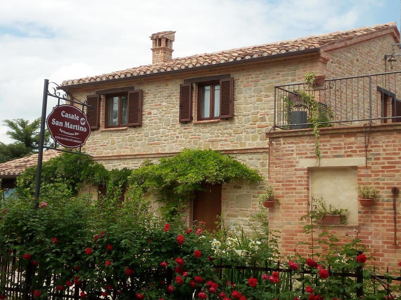 Casale San Martino Agriturismo Bio Sant'Angelo in Pontano Exteriér fotografie